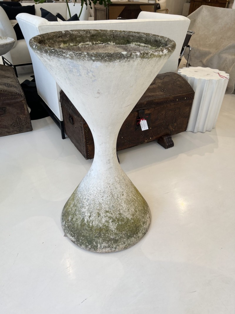 Large Willy Guhl Hourglass Jardinieres (One Available) - Image 7