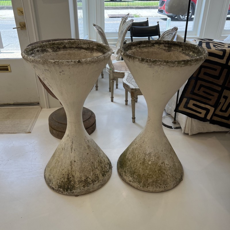 Large Willy Guhl Hourglass Jardinieres (One Available) - Image 5