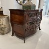 18th Century Louis XIV/XV Walnut Bombe Chest with Hoof Foot - Image 3