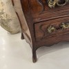 18th Century Louis XIV/XV Walnut Bombe Chest with Hoof Foot - Image 6