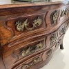 18th Century Louis XIV/XV Walnut Bombe Chest with Hoof Foot - Image 7