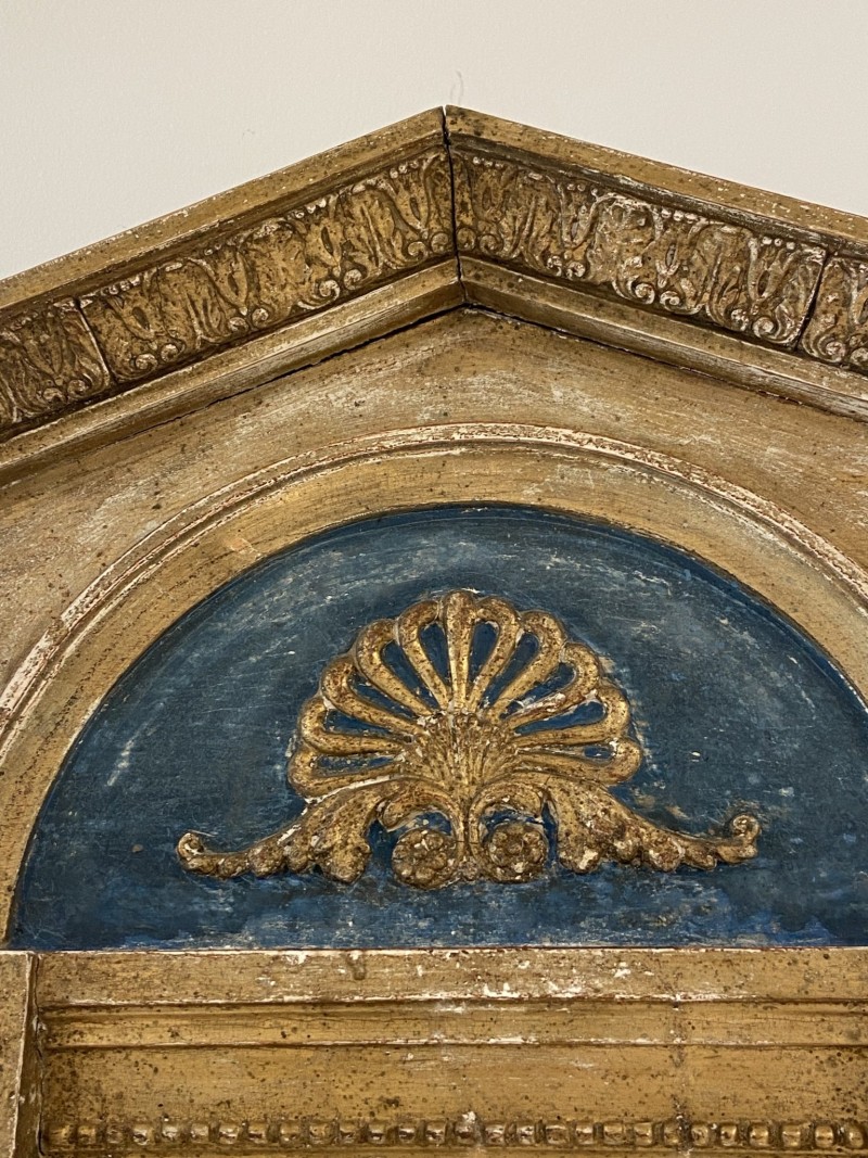 19th Century Swedish Turquoise Mirror - Image 4
