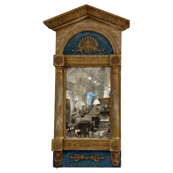 19th Century Swedish Empire Mirror