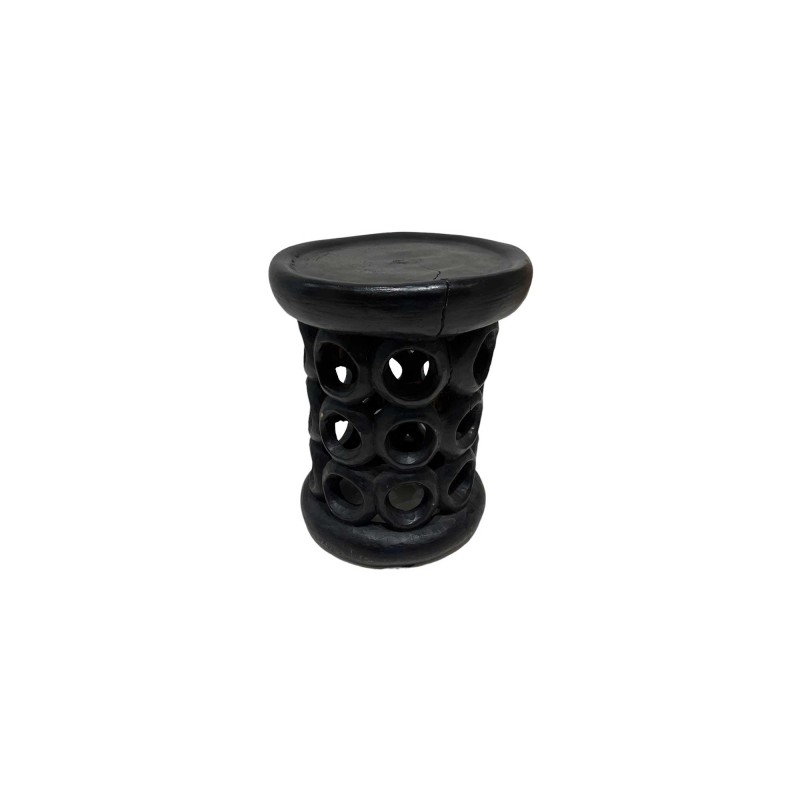 African Bamileke Hand Carved Stool