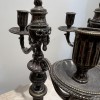 Pair Silver Double Candlesticks - Image 2