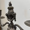 Pair Silver Double Candlesticks - Image 6