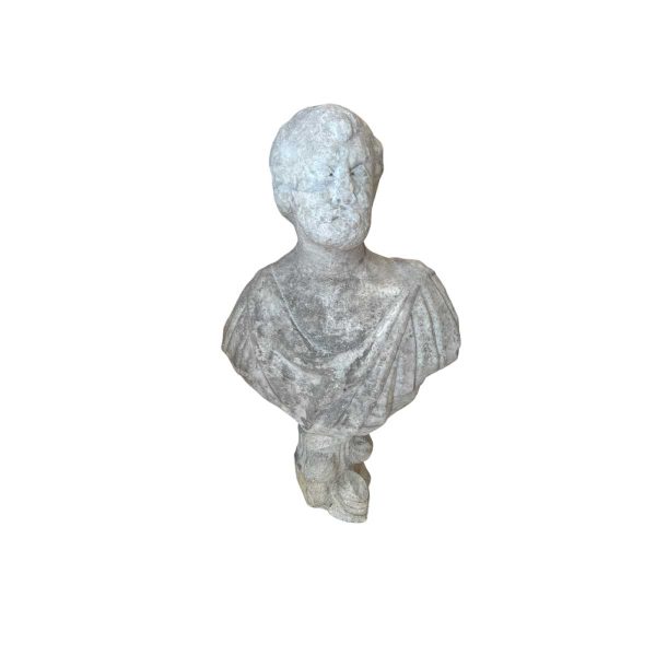 17th Century Marble Bust of Man