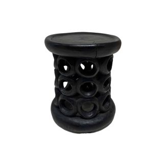 African Bamileke Hand Carved Stool