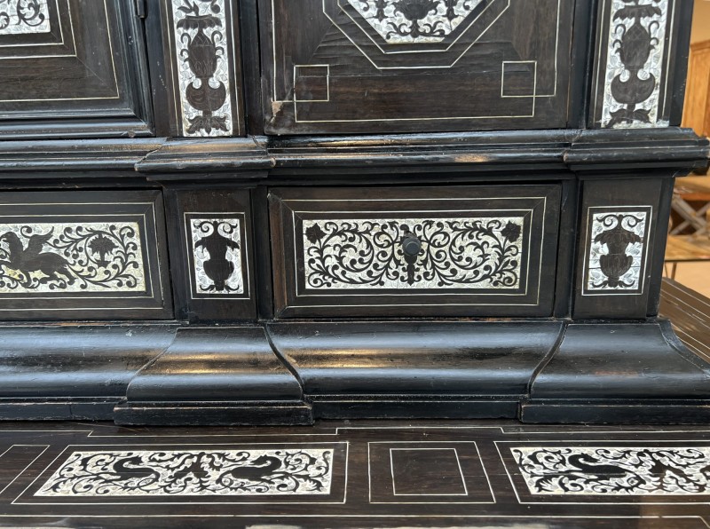 19th Century Italian Cabinet with Bone Inlay - Image 14