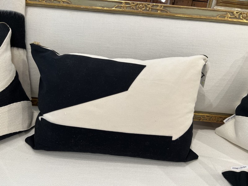 Black & Natural Pillow - Image 2