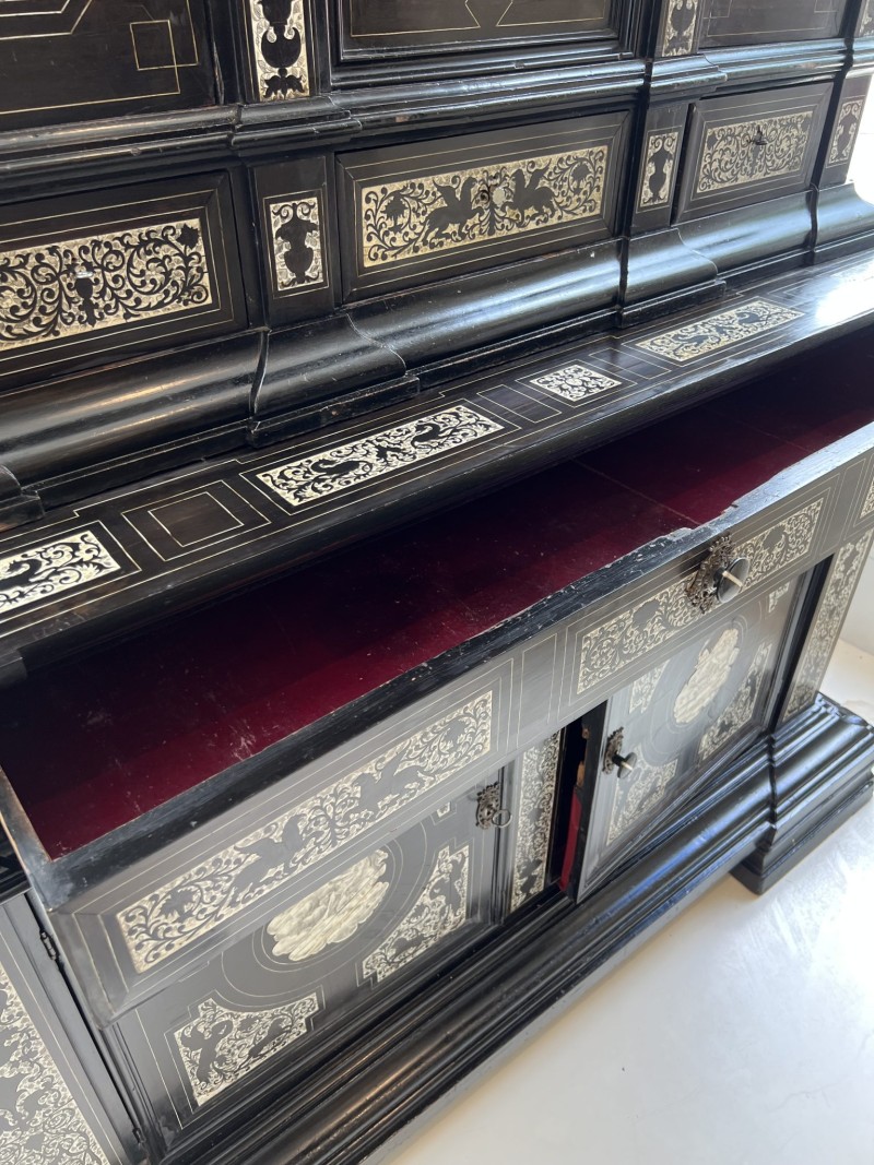 19th Century Italian Cabinet with Bone Inlay - Image 3
