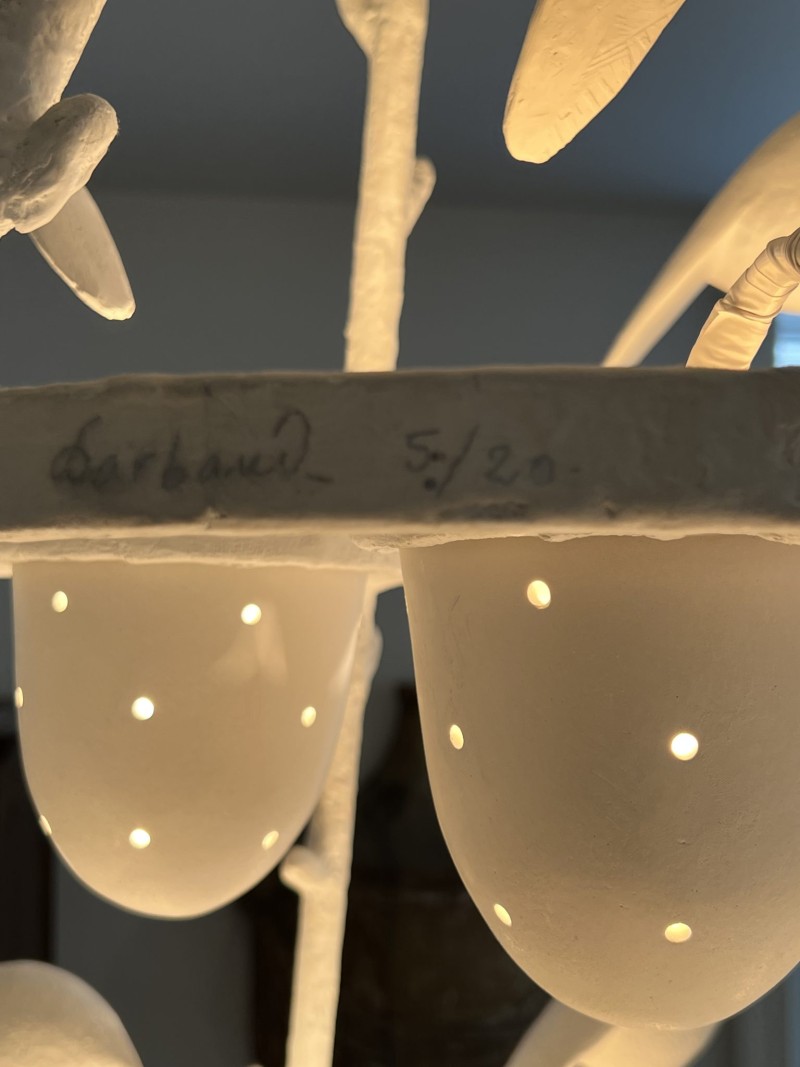 Contemporary European Plaster Chandelier - Image 13