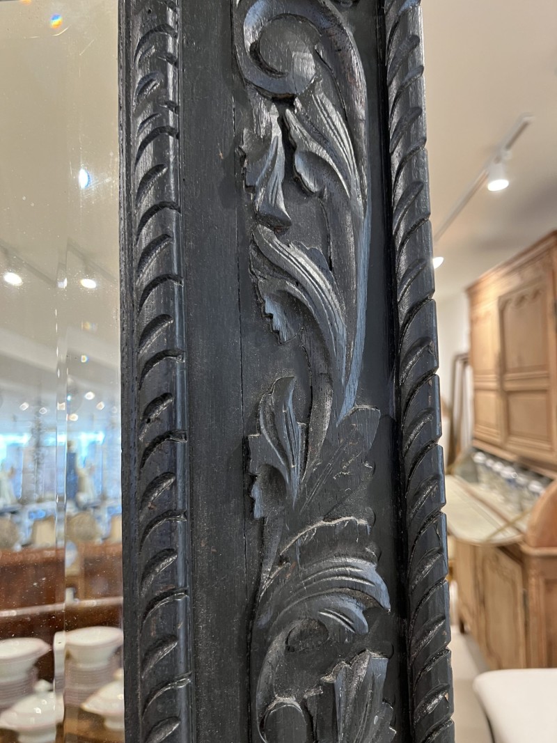 19th Century Napoleon III Ebonized Mirror - Image 4