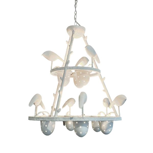 Contemporary European Plaster Chandelier