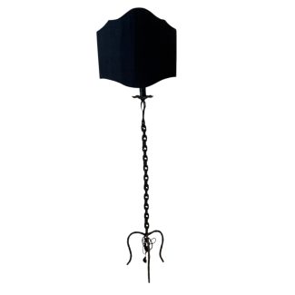 Vintage Black Chain Link Floor Lamp