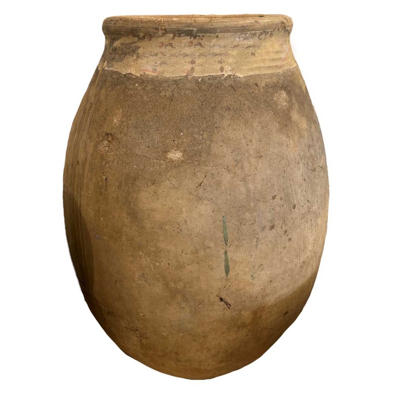 Large French Biot Olive Jar