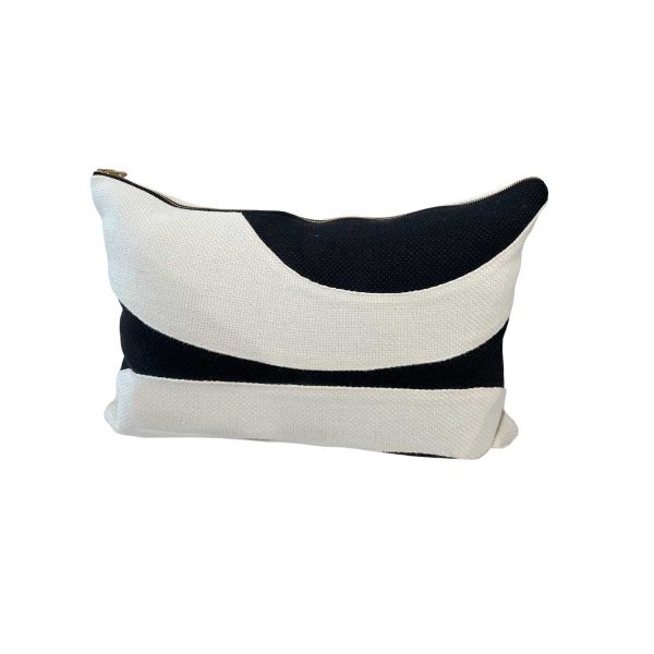 White & Black Pillow