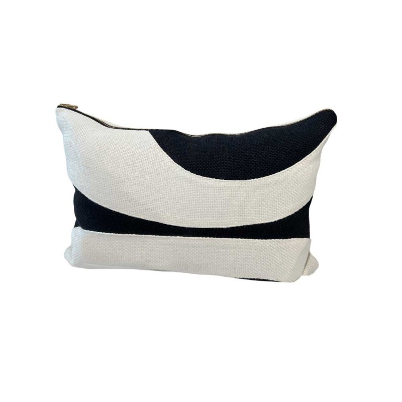 White & Black Pillow