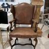 18th Century French Leather Reclining Chair - Image 2