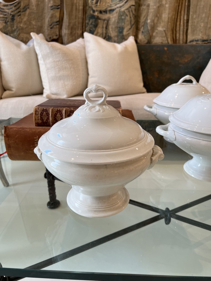 19th Century Stoneware Terrine (Three Available) - Image 2