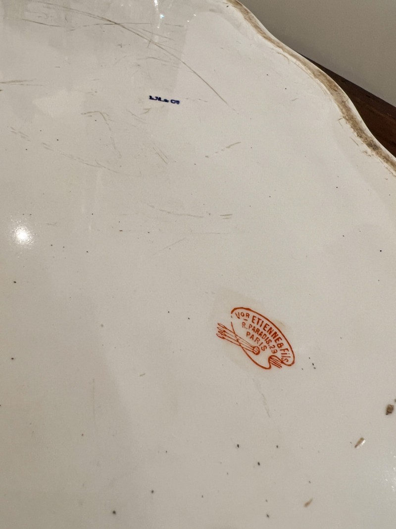 19th Century Limoges Serving Dish - Image 6