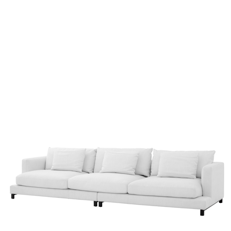 Three Cushion Contemporary Sofa