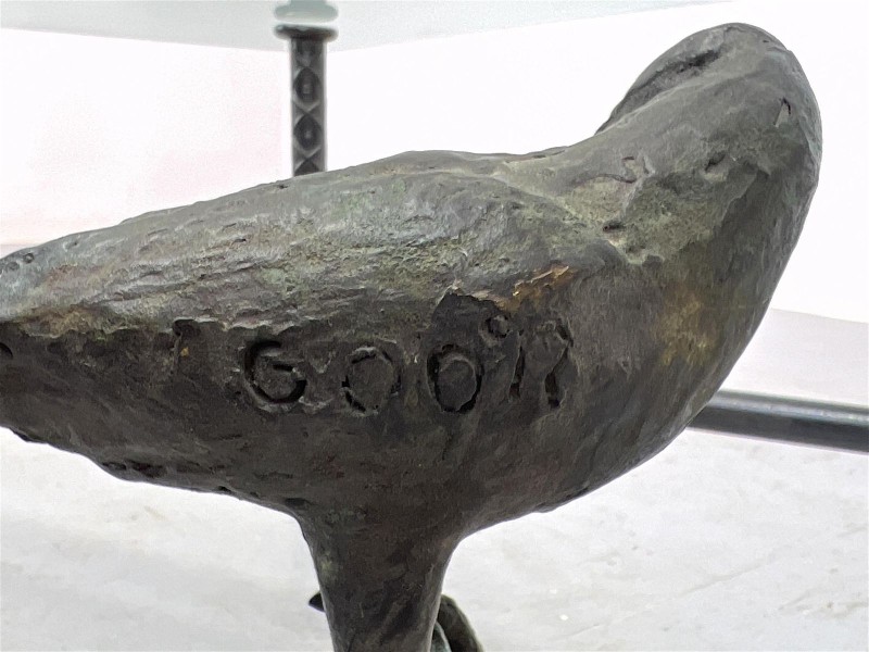 Ilana Goor Iron and Glass Coffee Table - Image 7