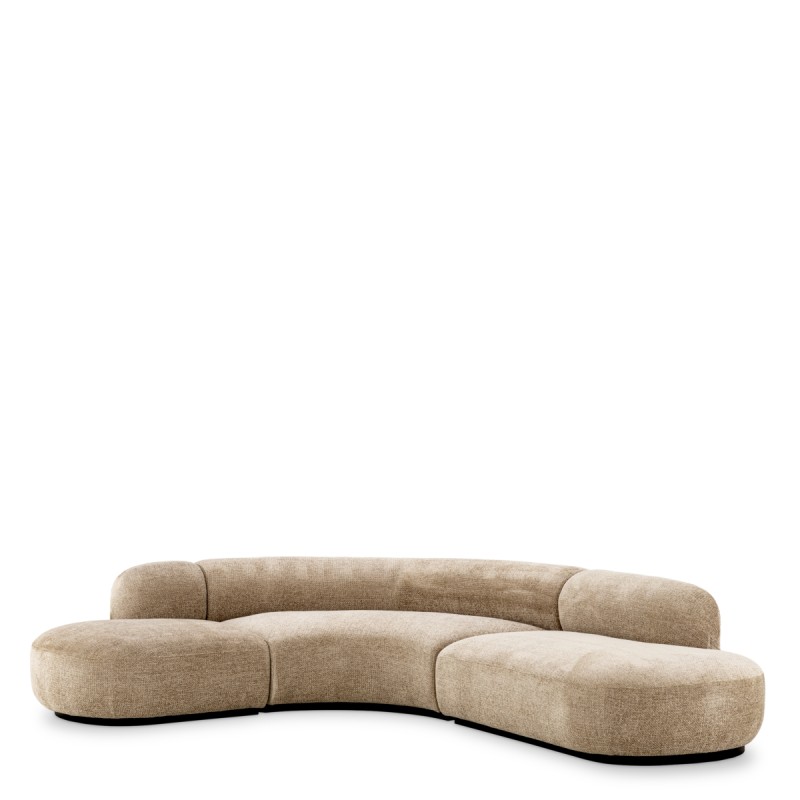 3 Piece Contemporary Sofa