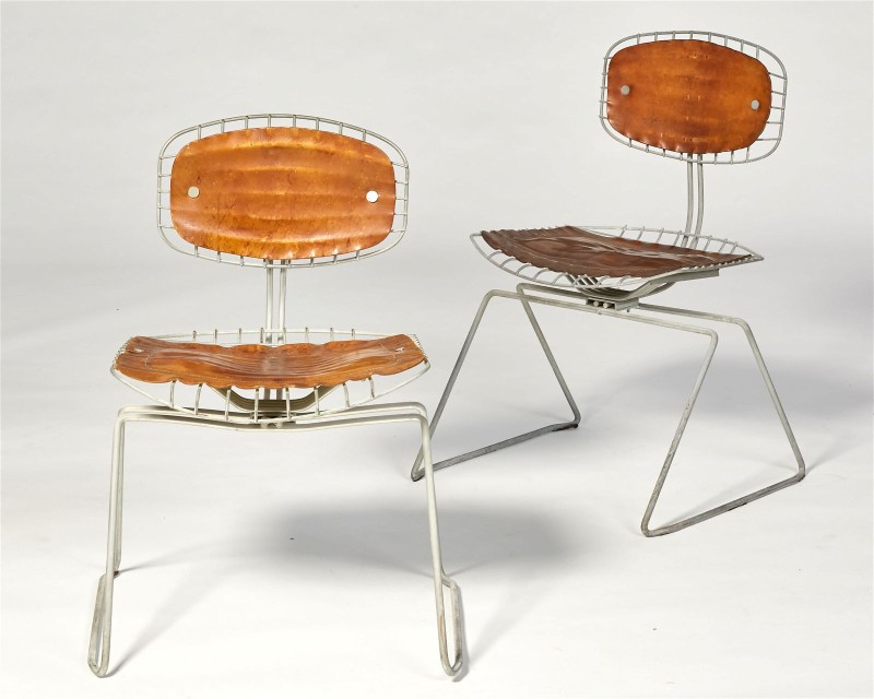 Set of four Beaubourg chairs - Image 5