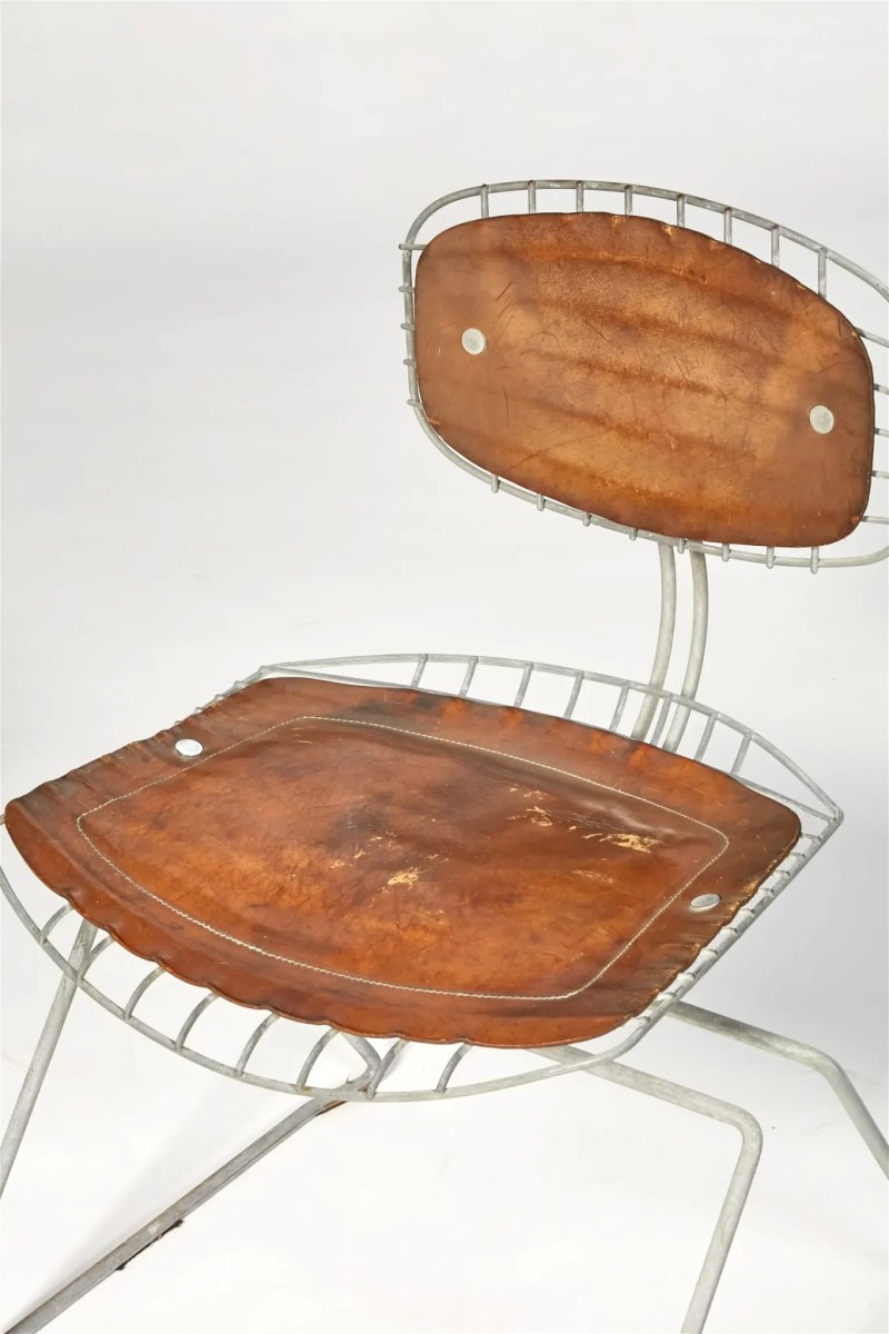 Set of four Beaubourg chairs - Image 6