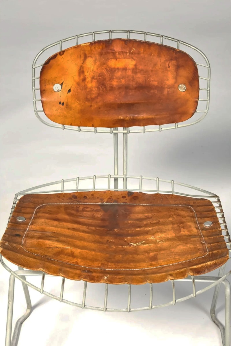 Set of four Beaubourg chairs - Image 7