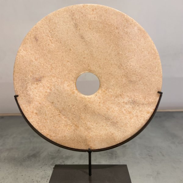 Marble Disc on Stand