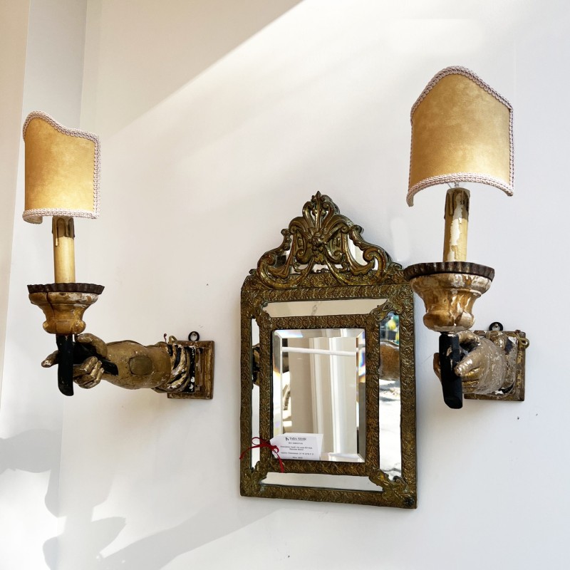 Pair of 18th Century Italian Arm Sconces - Image 3