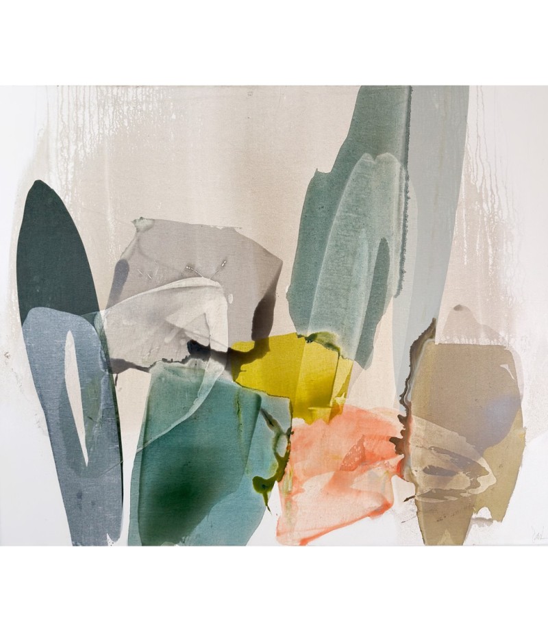 Rock, Flower, Stream, 2024 by Lynn Sanders
