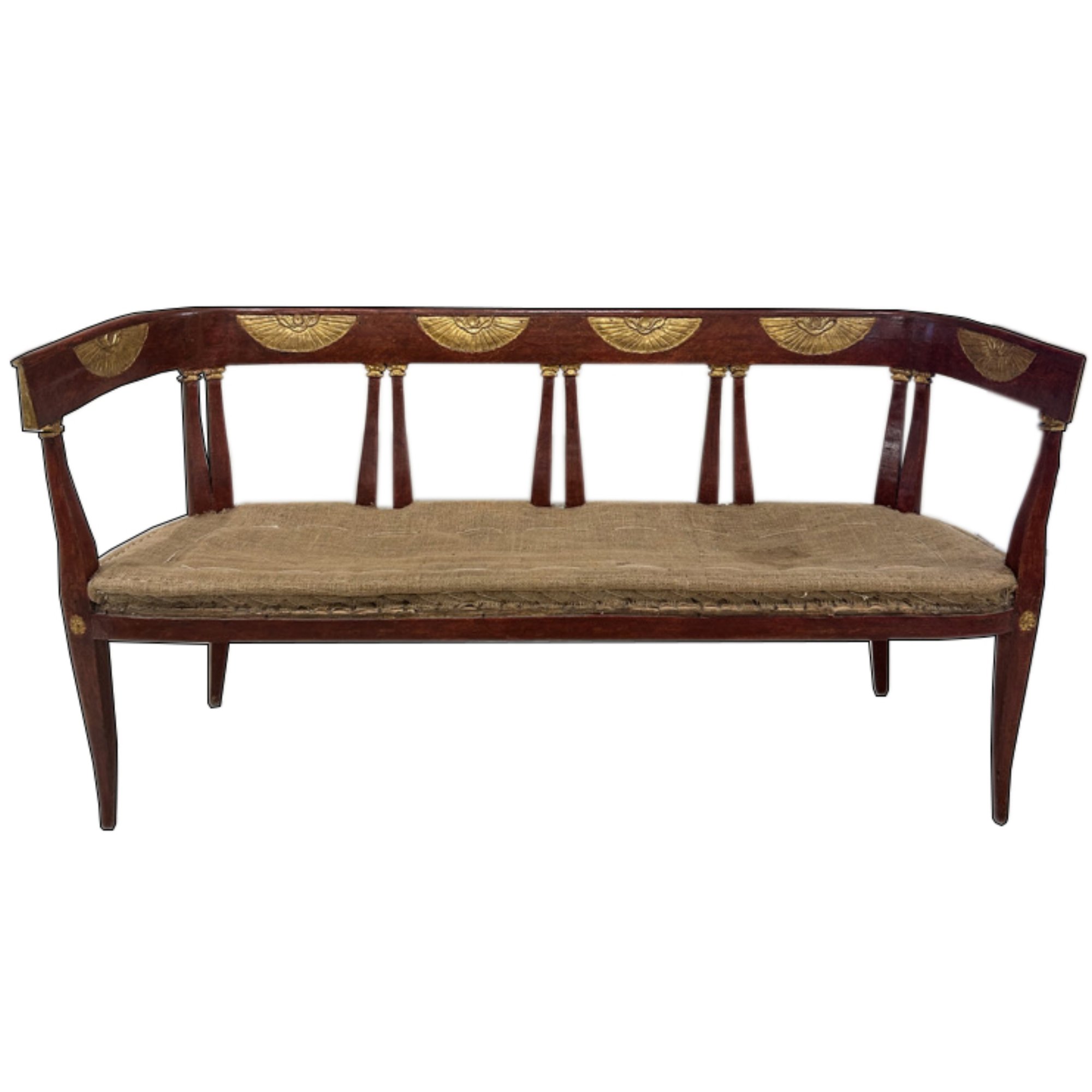 Swedish Polychrome Bench
