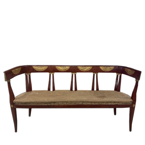 Swedish Polychrome Bench