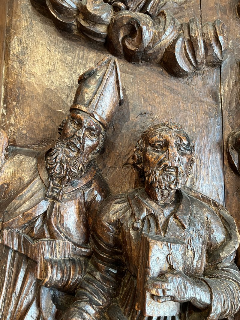 17th Century Ecclesiastical Carving from a Chateau in Versailles - Image 11