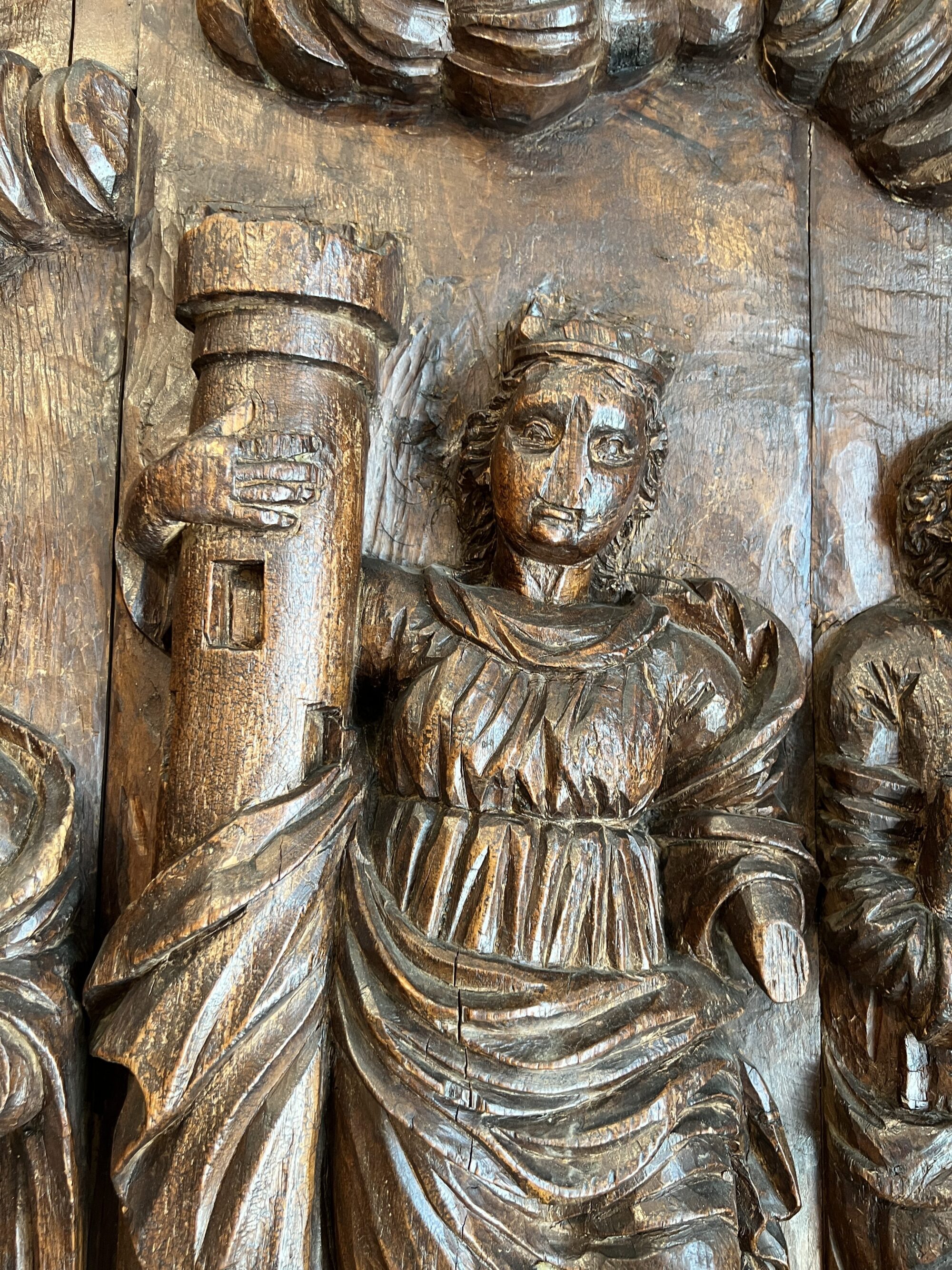 17th Century Ecclesiastical Carving from a Chateau in Versailles - Image 10