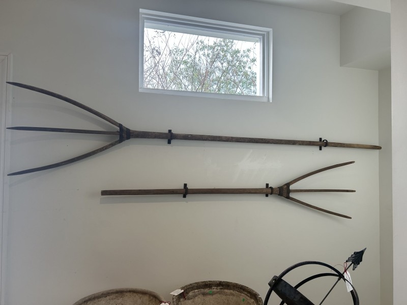 Large Pitchfork with Wall Mount Hardware - Image 5
