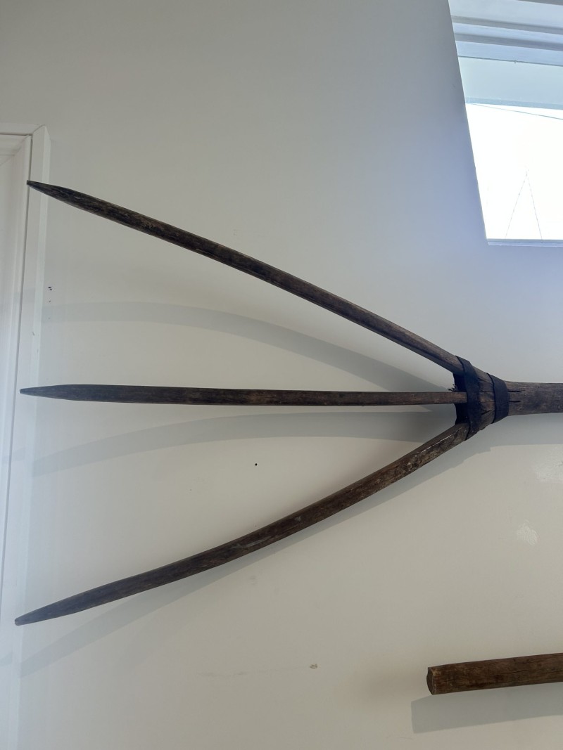 Large Pitchfork with Wall Mount Hardware - Image 3