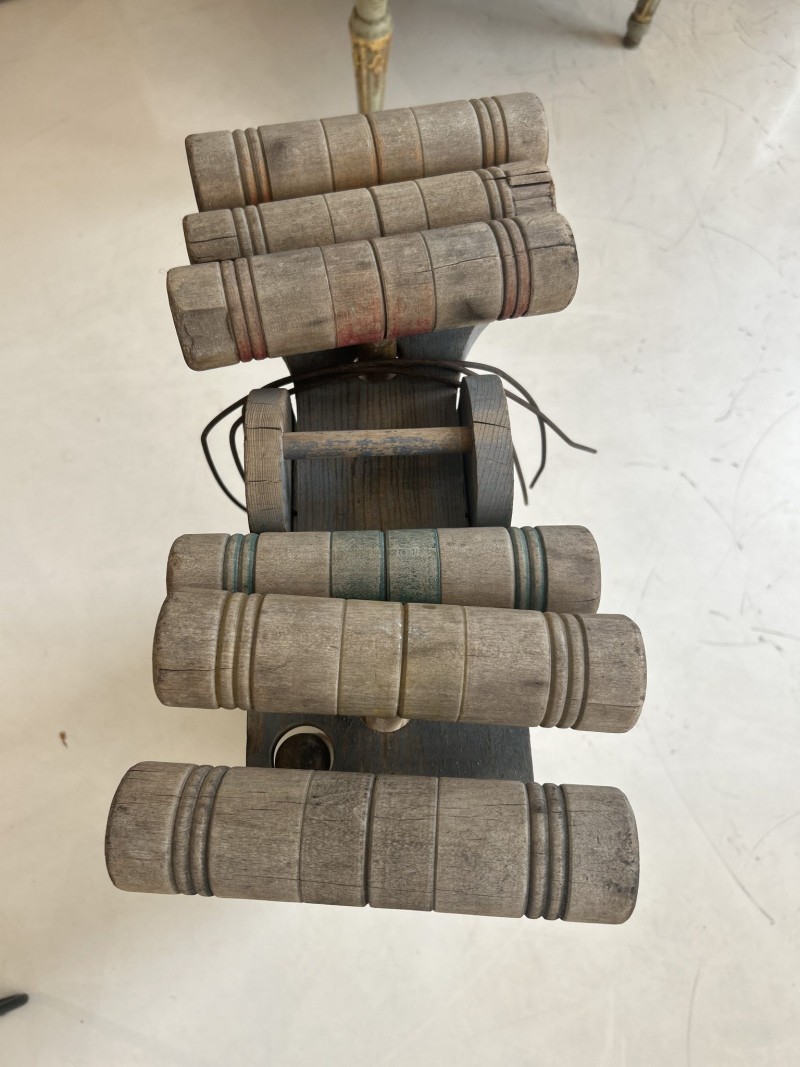 Vintage Croquet Set with Stand - Image 4