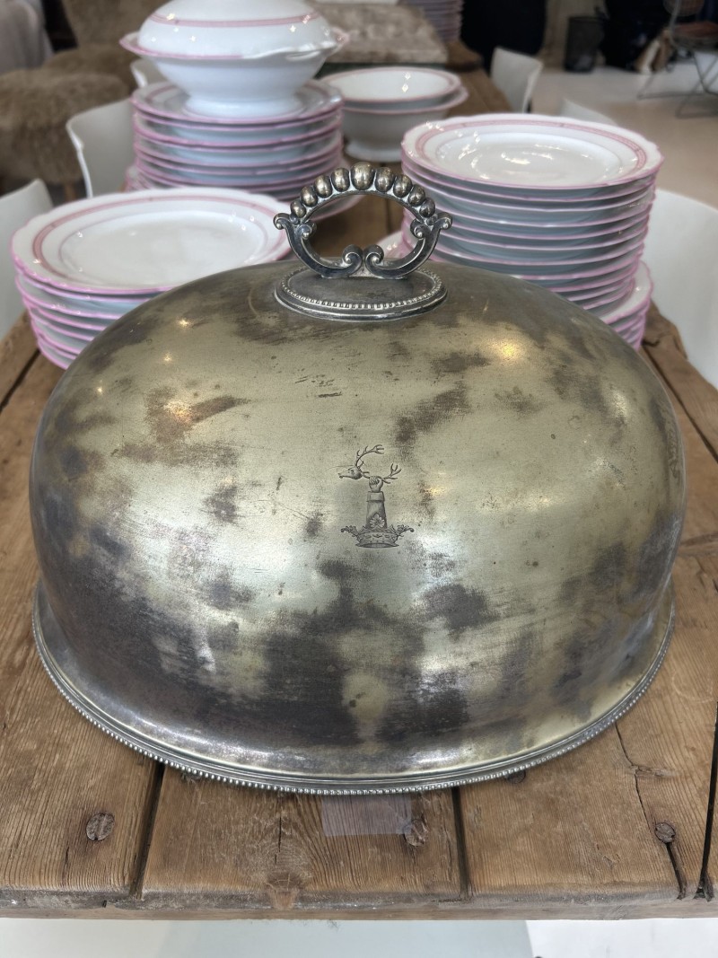 Cloche with Crown and Arm Holding Stag's Head - Image 2