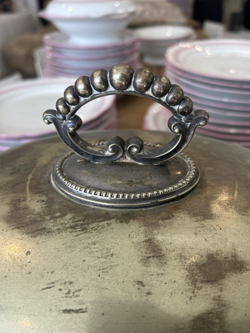Cloche with Crown and Arm Holding Stag's Head - Image 3