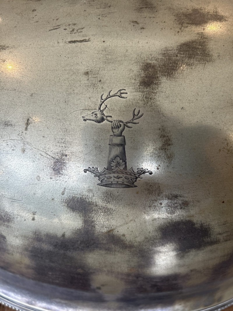 Cloche with Crown and Arm Holding Stag's Head - Image 5