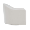 Contemporary Arched Back Swivel Chair - Image 5