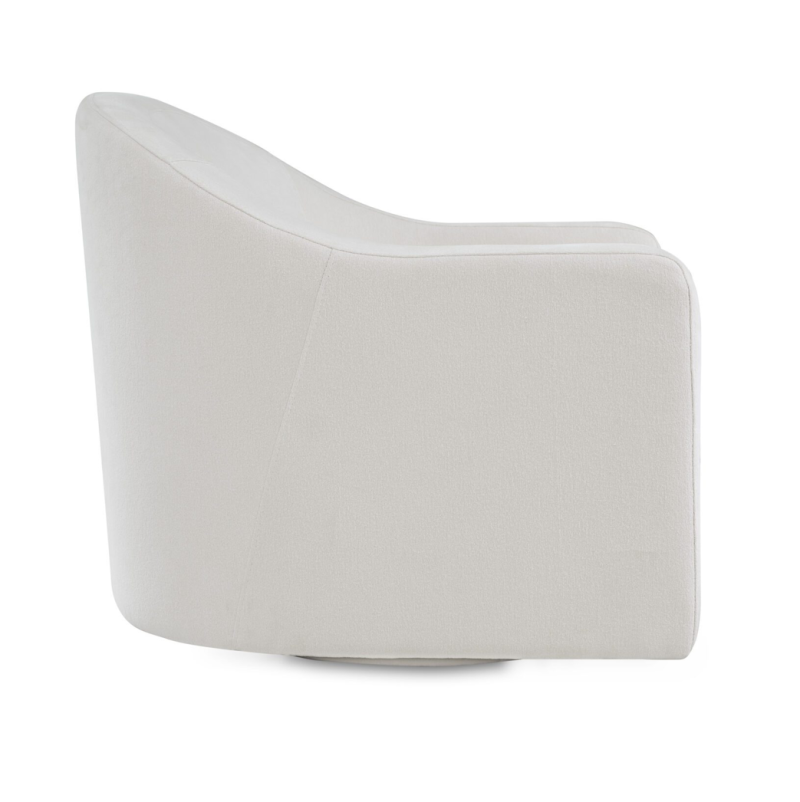 Contemporary Arched Back Swivel Chair - Image 5