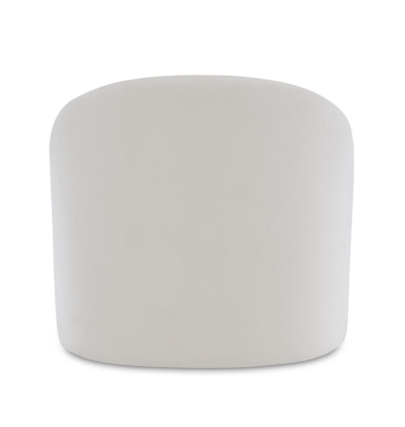 Contemporary Arched Back Swivel Chair - Image 4
