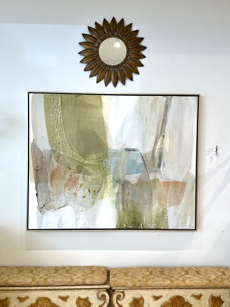 Inspired Garden by Lynn Sanders - Framed in Ethereal Floater Frame, 2024 - Image 2