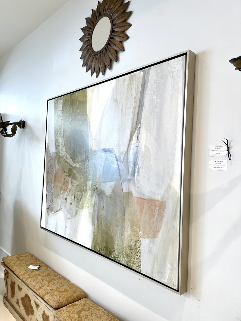 Inspired Garden by Lynn Sanders - Framed in Ethereal Floater Frame, 2024 - Image 5