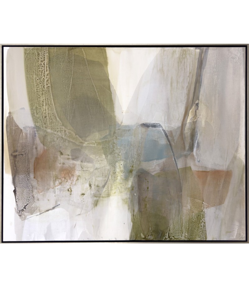 Inspired Garden by Lynn Sanders - Framed in Ethereal Floater Frame, 2024